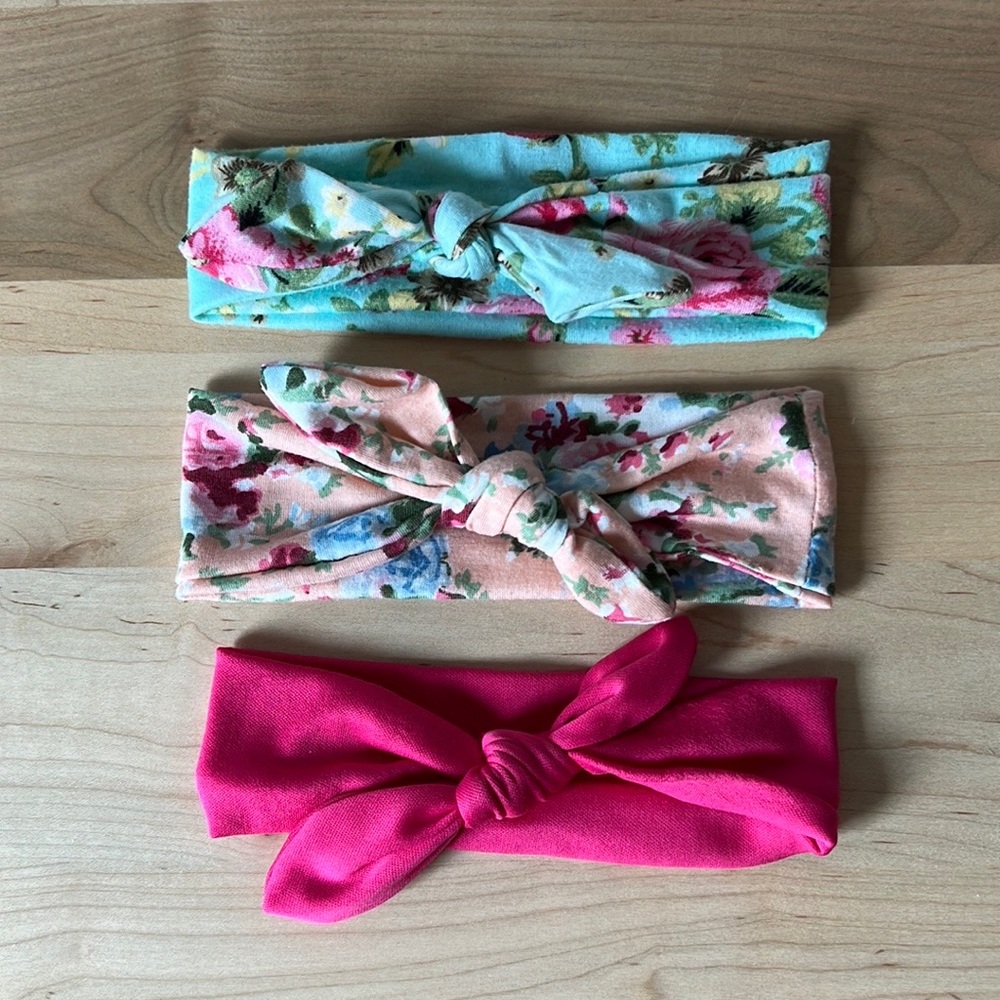 Infant Headbands- Set of 3